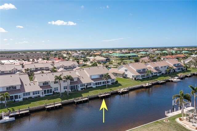 3800 Bal Harbor Blvd Unit 312, Punta Gorda, FL 33950 - aerial view of residential area with a nearby body of water
