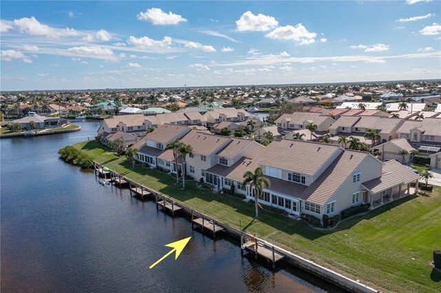 3800 Bal Harbor Blvd Unit 312, Punta Gorda, FL 33950 - aerial perspective of suburban area with a nearby body of water