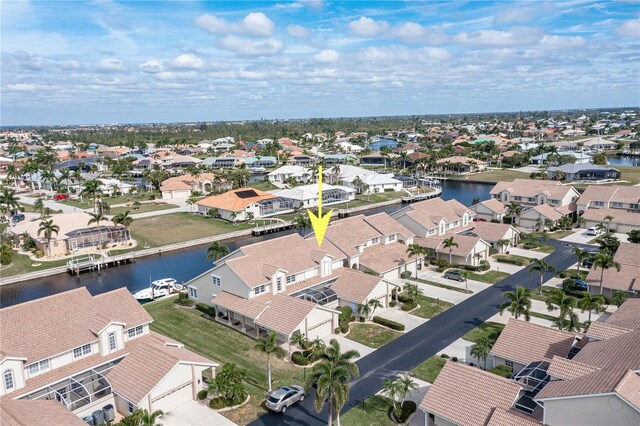 3800 Bal Harbor Blvd Unit 312, Punta Gorda, FL 33950 - aerial view of residential area with a large body of water