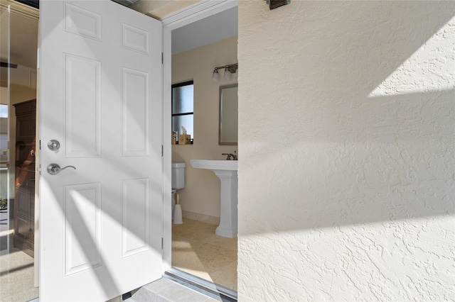 bathroom featuring tile patterned floors