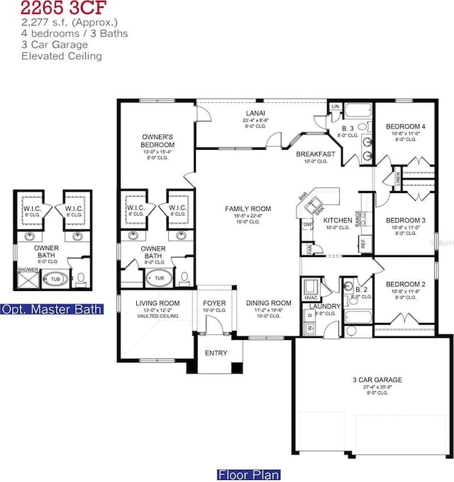 14146 Baracoa Ln, Port Charlotte, FL 33981 - property floor plan