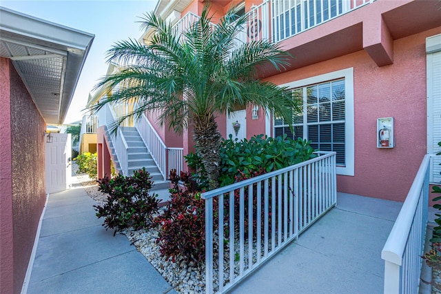 view of entrance to property