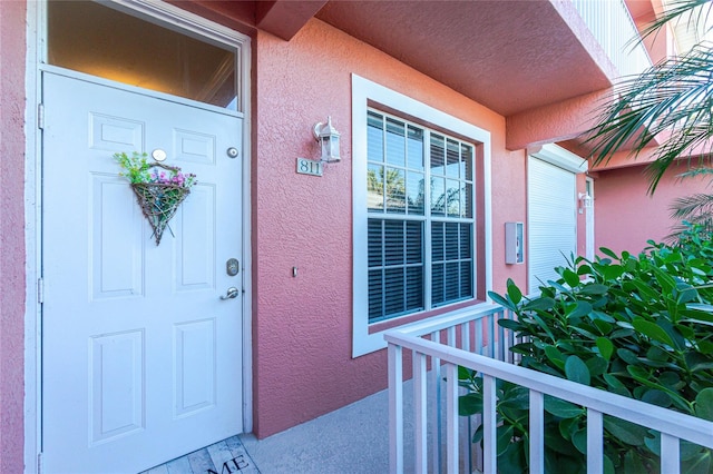 view of entrance to property