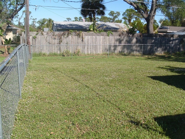 view of yard