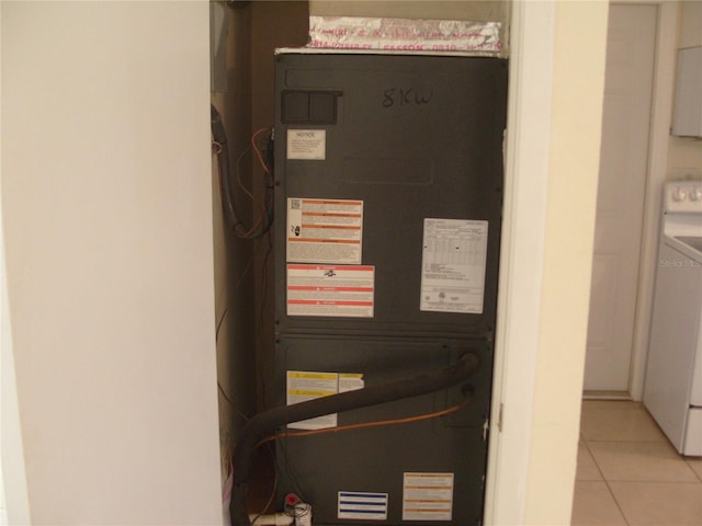 utilities with heating unit and washer / clothes dryer