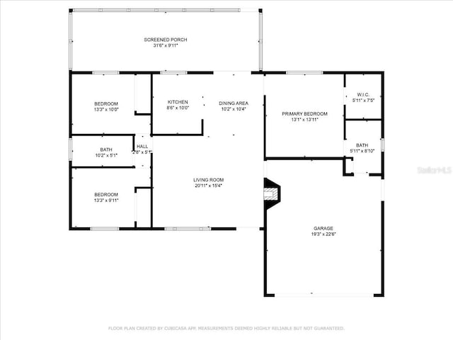 21047 Baffin Ave, Port Charlotte, FL 33954 - view of property floor plan