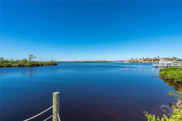 property view of water