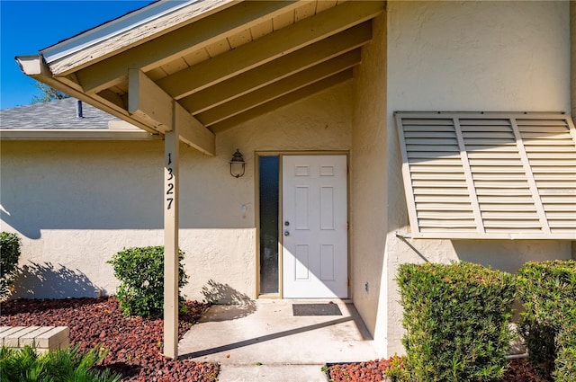 view of property entrance