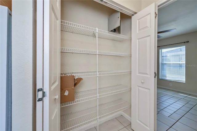 view of pantry