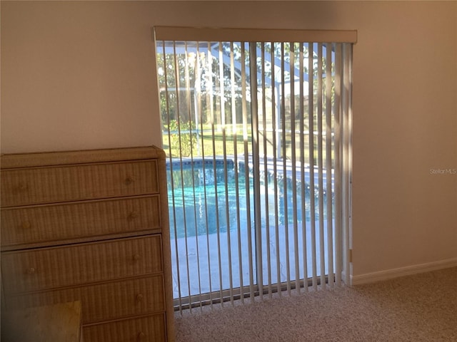 25200 Derringer Rd, Punta Gorda, FL 33983 - detailed view of baseboards and carpet flooring
