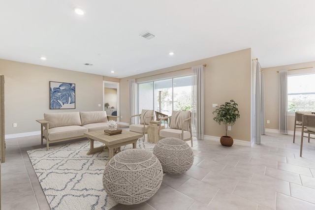 view of living room