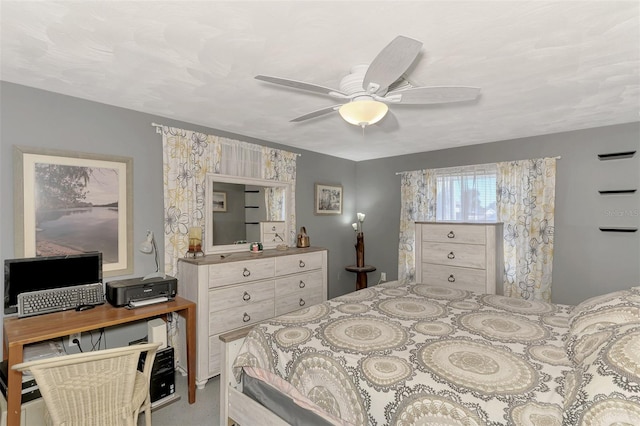 824 E 6th St, Englewood, FL 34223 - bedroom with ceiling fan