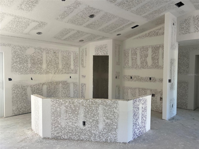 bathroom featuring concrete flooring