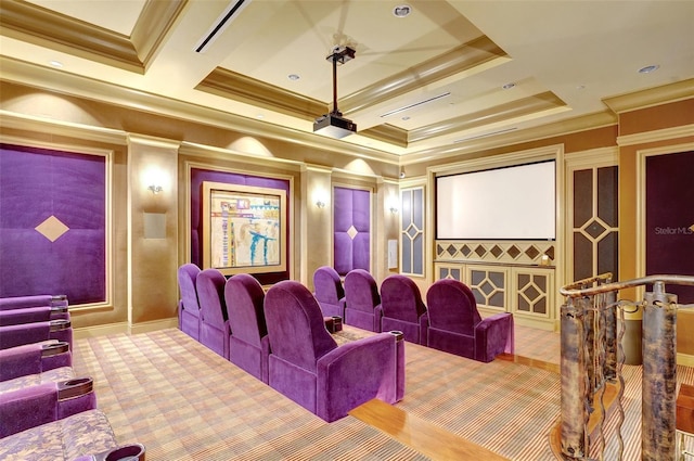 3321 Sunset Key Cir Unit 204, Punta Gorda, FL 33955 - home theater featuring crown molding and carpet