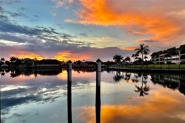 property view of water