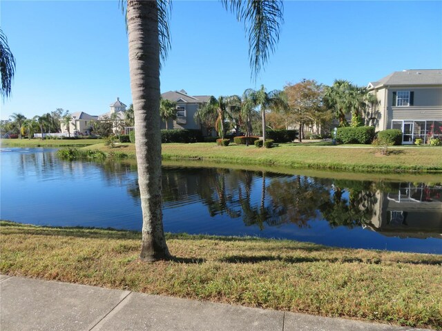 view of water feature