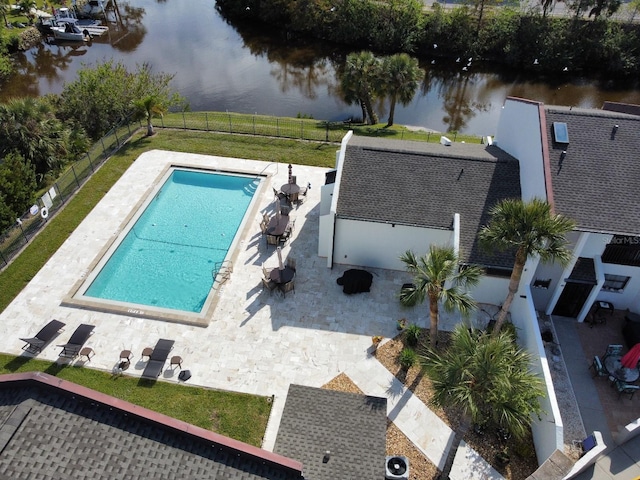 2000 Forrest Nelson Blvd Unit C8, Port Charlotte, FL 33952 - bird's eye view of a large body of water and a pool