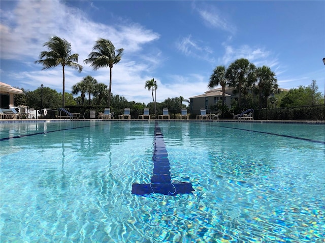 view of swimming pool