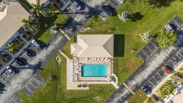 26485 Rampart Blvd Unit E7, Punta Gorda, FL 33983 - bird's eye view of a pool