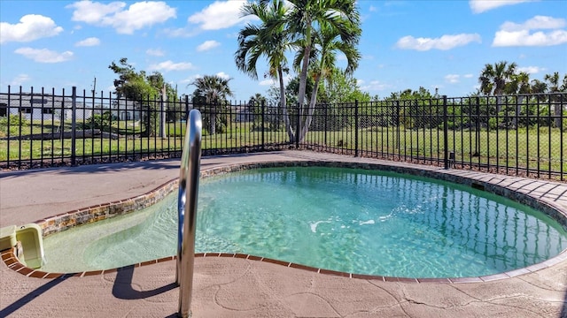 view of pool