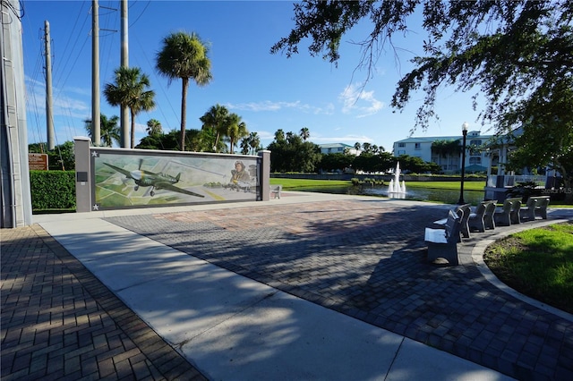 649 Maltese Dr, Punta Gorda, FL 33950 - view of property's community with a gate