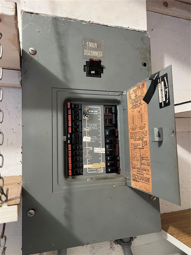 utilities with electric panel