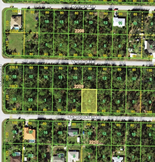 18202 Shamrock Ave, Port Charlotte FL, 33948 land for sale