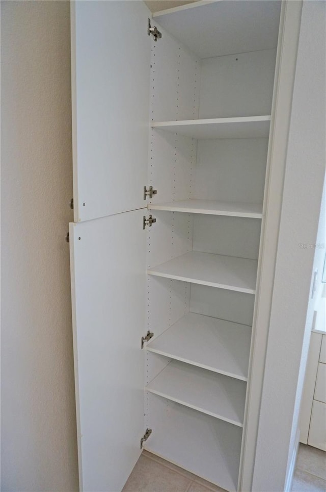 view of closet