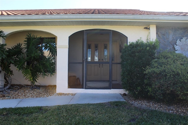 view of property entrance