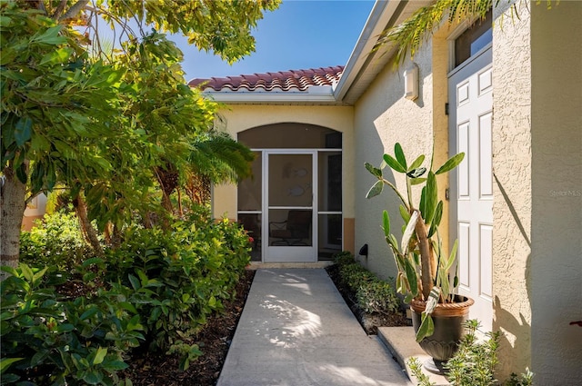 view of property entrance