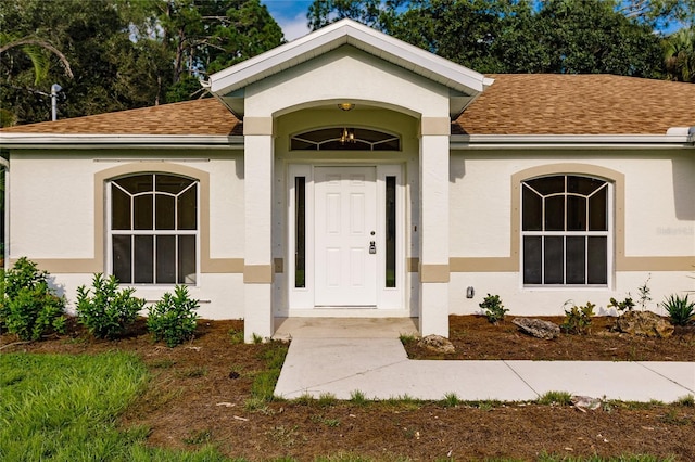 view of property entrance