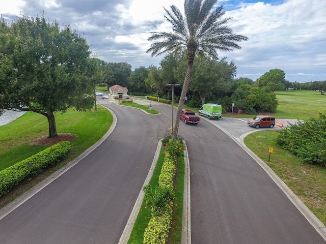 view of road