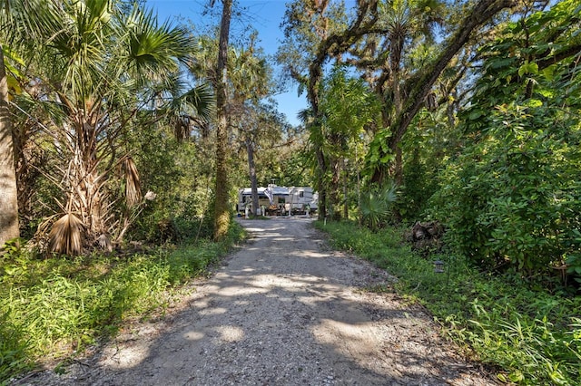 view of road