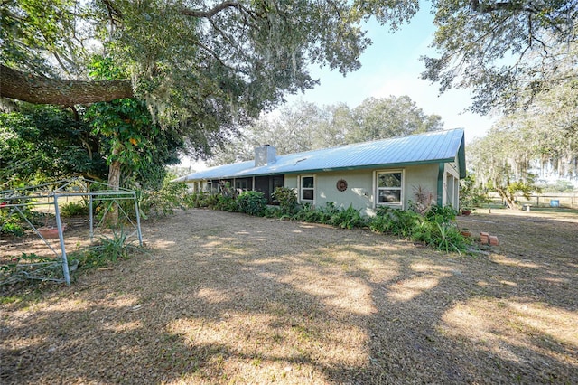 view of rear view of house