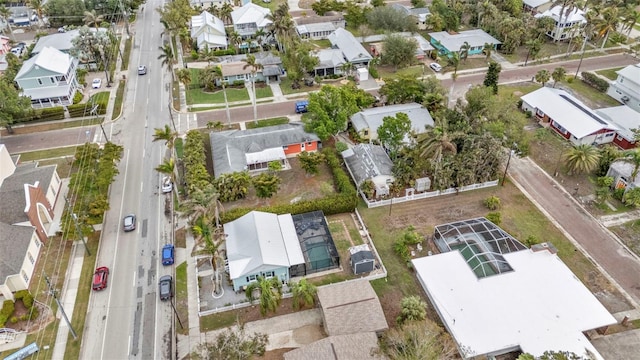 509 W Olympia Ave, Punta Gorda, FL 33950 - aerial view of property and surrounding area with nearby suburban area
