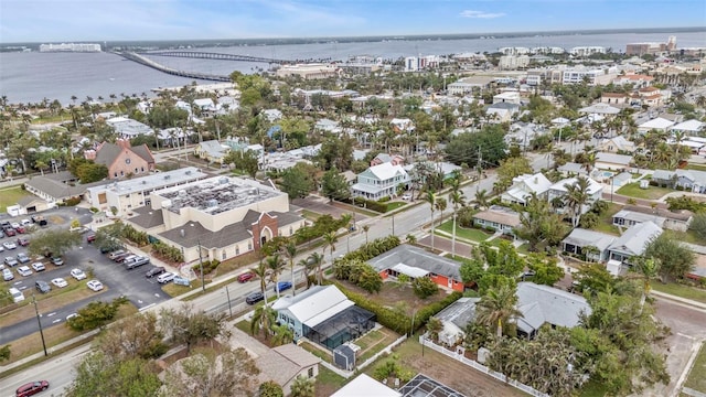 509 W Olympia Ave, Punta Gorda, FL 33950 - drone / aerial view of a notable bridge and a large body of water