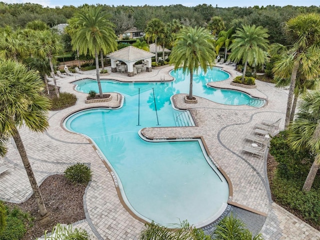 view of swimming pool