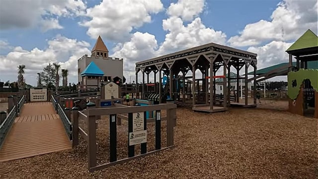 view of community playground