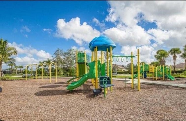 view of communal playground