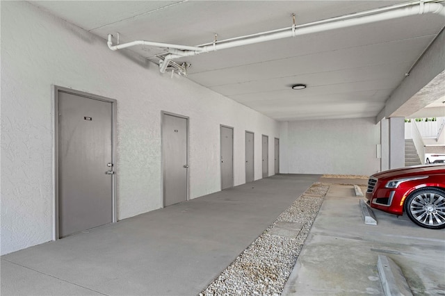 1600 W Marion Ave Unit 234, Punta Gorda, FL 33950 - garage with a textured wall