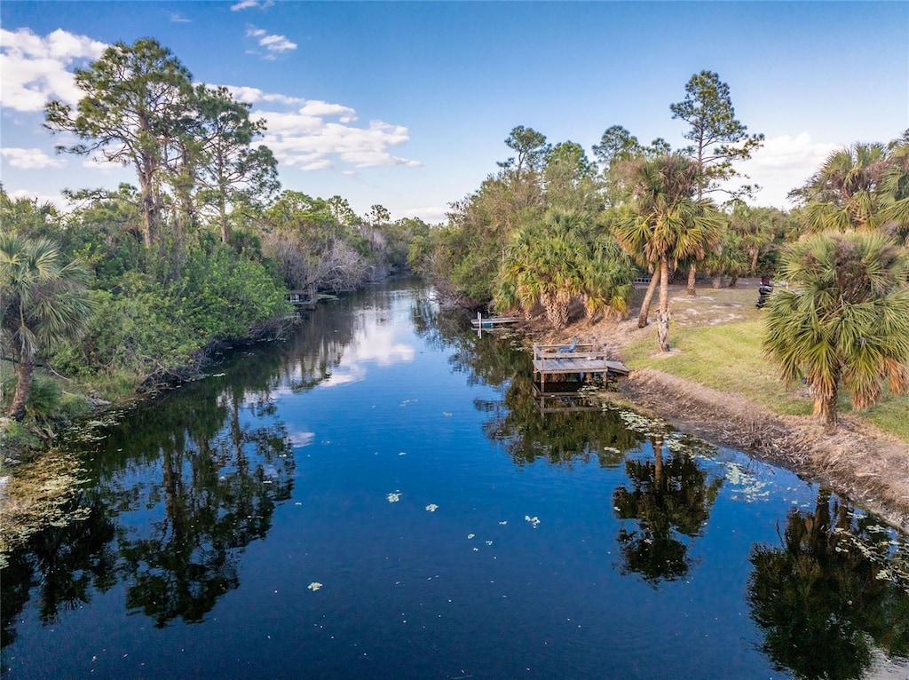 property view of water