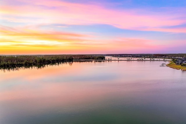 property view of water