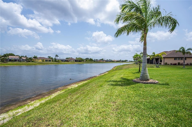 property view of water