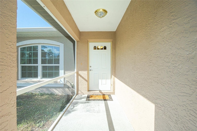 view of property entrance