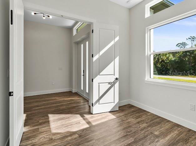 4301 Marcella Ter, North Port, FL 34286 - entrance foyer with wood finished floors