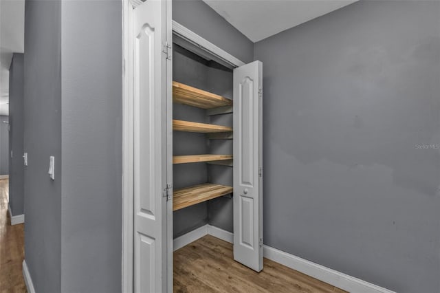 view of closet