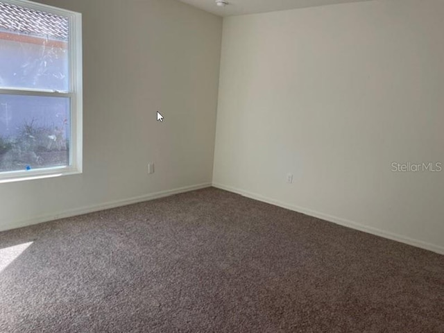 spare room featuring carpet floors and a healthy amount of sunlight