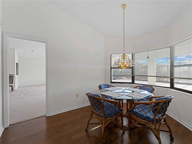 dining room featuring dark hardwood / wood-style floors