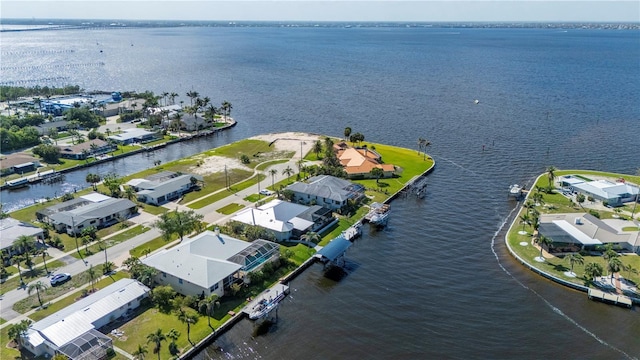 4431 Gardner Dr, Port Charlotte, FL 33952 - aerial perspective of suburban area featuring a large body of water