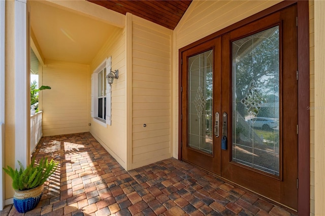 4431 Gardner Dr, Port Charlotte, FL 33952 - doorway to property featuring french doors